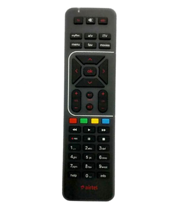 Airtel Digital TV Airtel Digital Tv Original DTH Remote Compatible with SD And HD