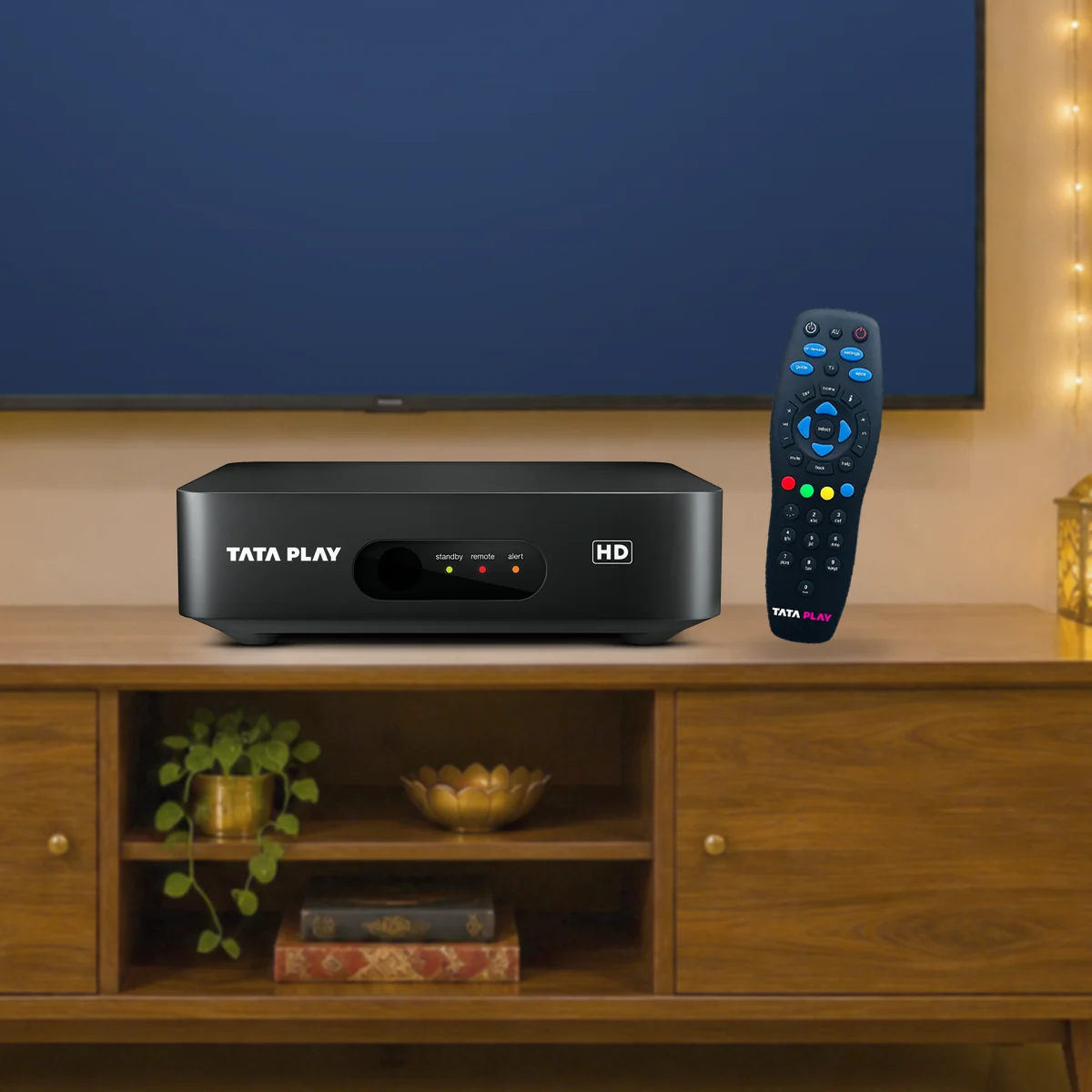 Tata Play Tata Sky HD Only Set Top Box With Remote For Existing Dish - Tata Play HD Box With ₹3,600 Balance - Navratri Special Offer — view 2