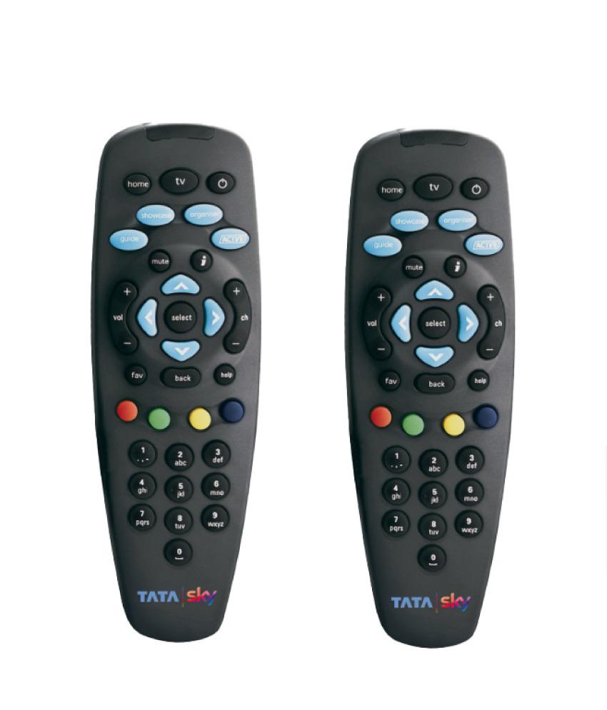 Tata Play Tata Play Universal Remotes Combo — 2 Original-Fit Replacement Remotes for All Set Top Boxes — view 2